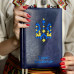 Записник з вишивкою "Ukrainian coat of arms"