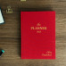 Записник з текстилю "The Planner 2025". Іменний напис на обкладинці.
