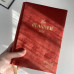 Записник з велюру "The Planner 2026". Іменний напис на обкладинці.