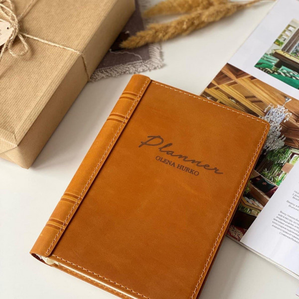 Записник з гравіруванням "Personal planner" Записник з гравіруванням "Personal planner"