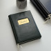 Блокнот з екошкіри з металевою пластиною "Notebook" Блокнот з екошкіри з металевою пластиною "Notebook"