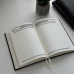 Блокнот з екошкіри з металевою пластиною "Notebook" Блокнот з екошкіри з металевою пластиною "Notebook"
