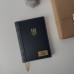 Записник з натуральної шкіри "Герб України + іменний шильд" Записник з натуральної шкіри "Герб України + іменний шильд"