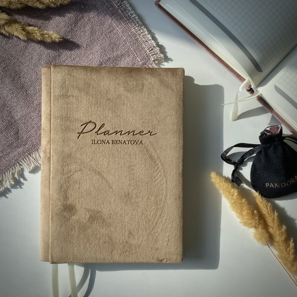 Блокнот з гравіруванням "Personal planner" Блокнот з гравіруванням "Personal planner"